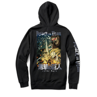 Attack on Titan x Color Bars - Witnessing Battle Hoodie image number 1